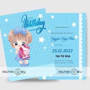 Thiệp sinh nhật Nguyễn Hiếu thiết kế